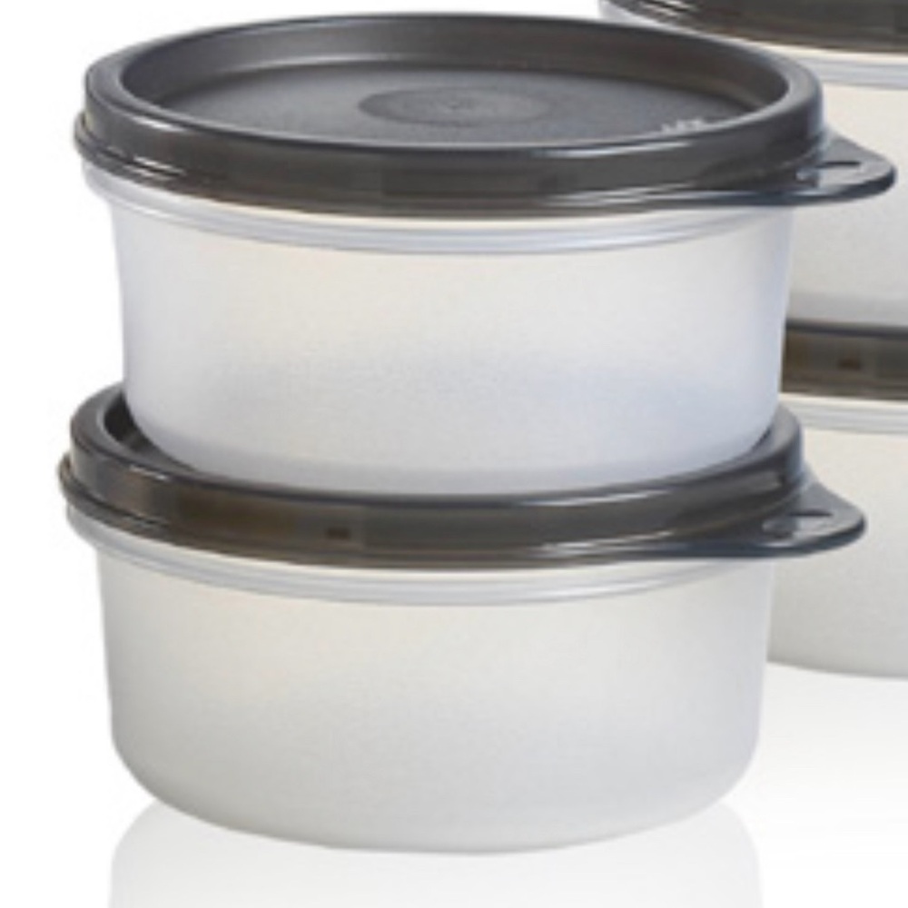 Tupperware Serving Cups Bowl Containers 4pc Set